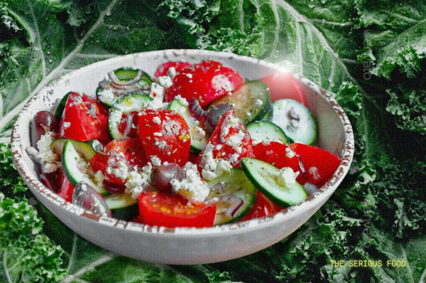 L'authentique salade grecque 🇬🇷
